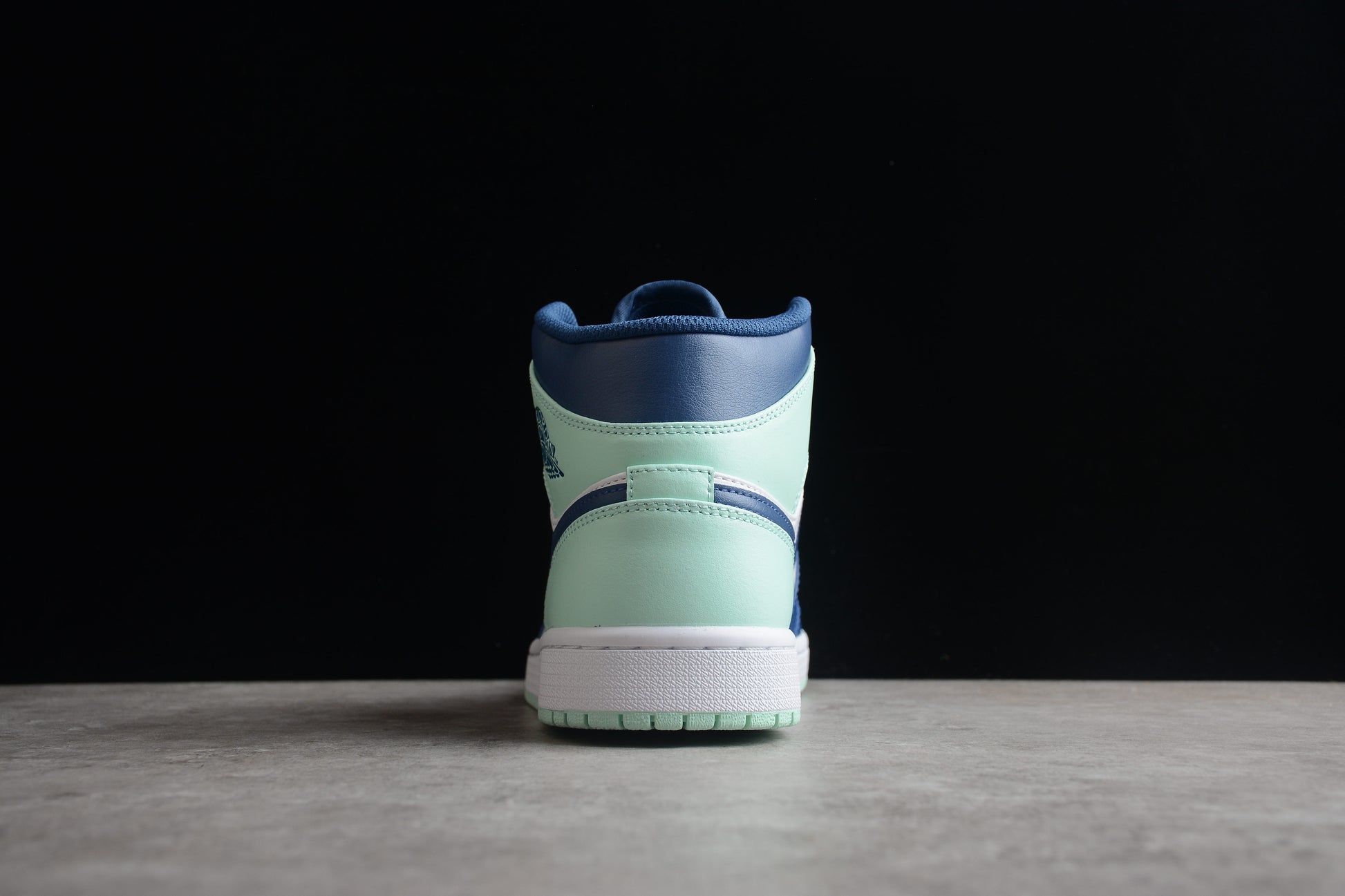 Nike Air Jordan 1 Mid Mystic Navy Mint Foam White - Best Reps Website 2025