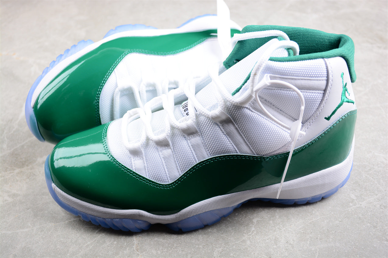 Air Jordan 11 Retro "White and Green" - Best Reps Website 2025