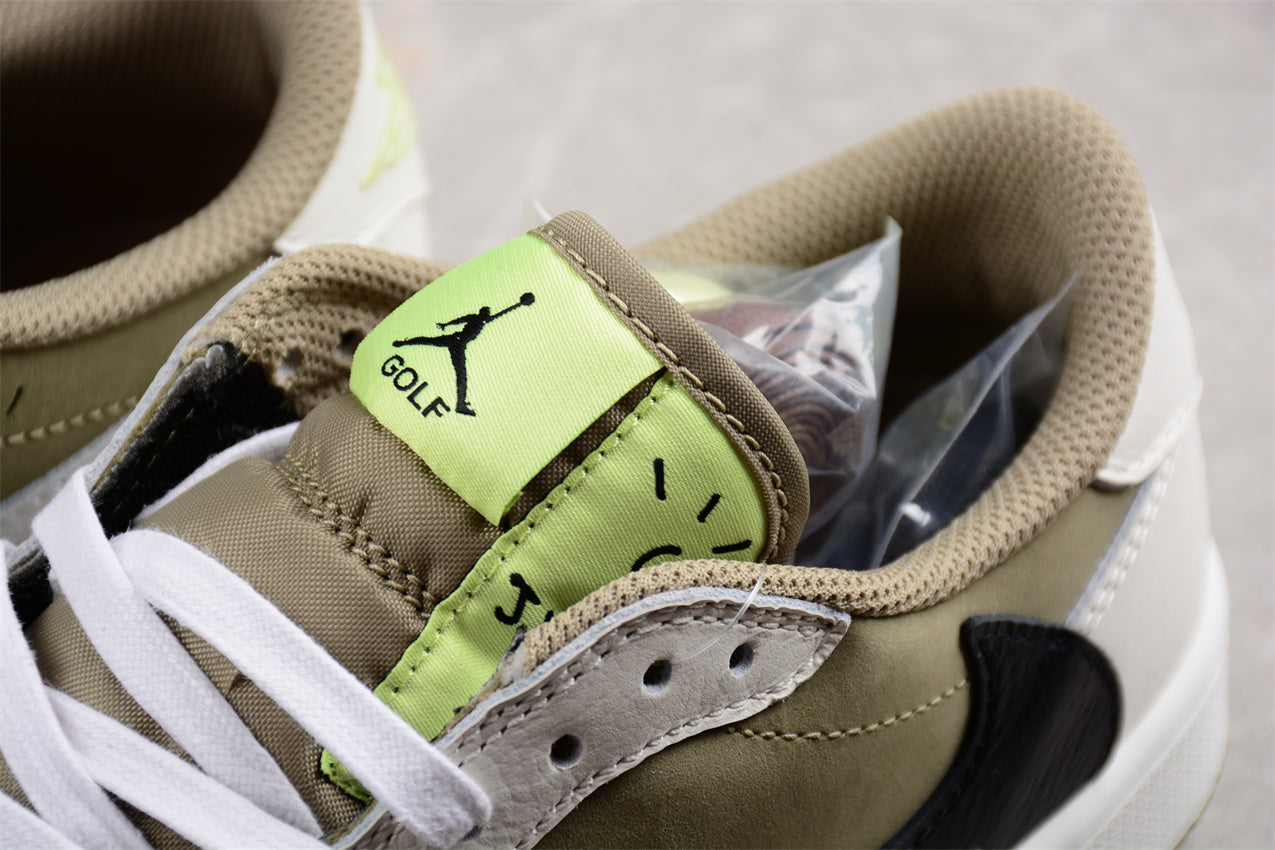 Air Jordan 1 Low Golf x Travis Scott "Neutral Olive" - Best Reps Website 2025