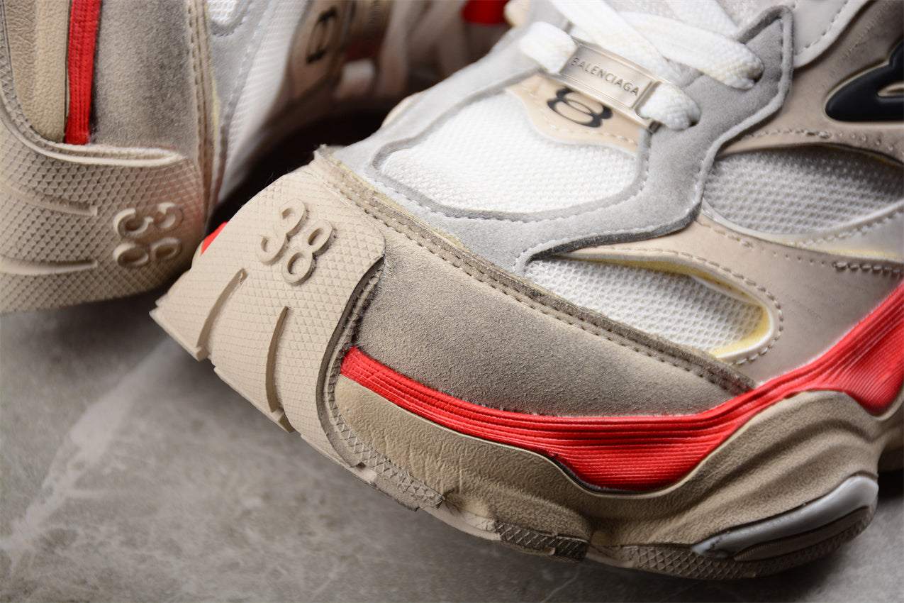 Balenciaga Cargo Sneaker 'Worn-Out - Beige Red' - Best Reps Website 2025