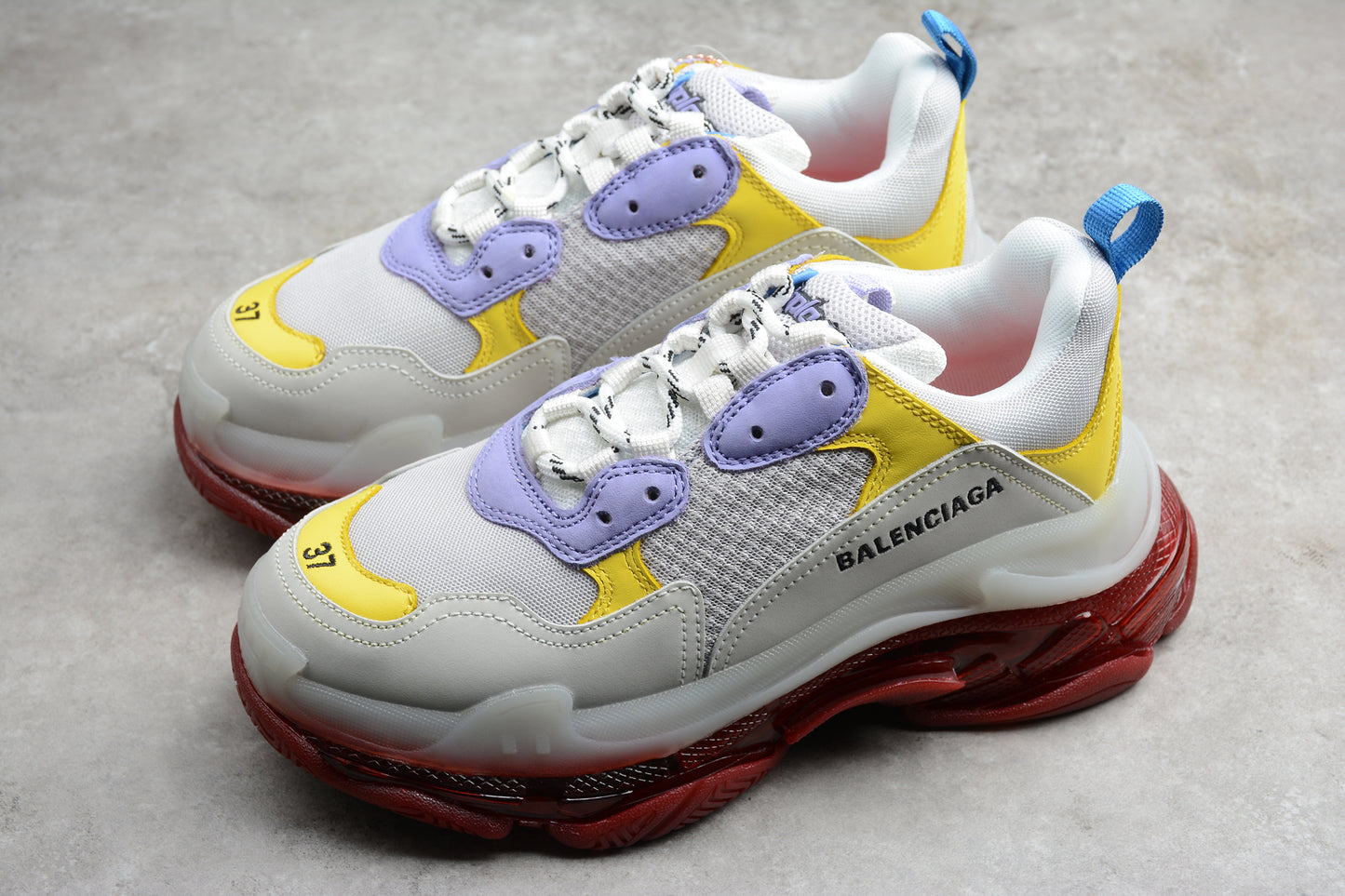 Balenciaga Triple S Clear Sole – White Yellow - Best Reps Website 2025