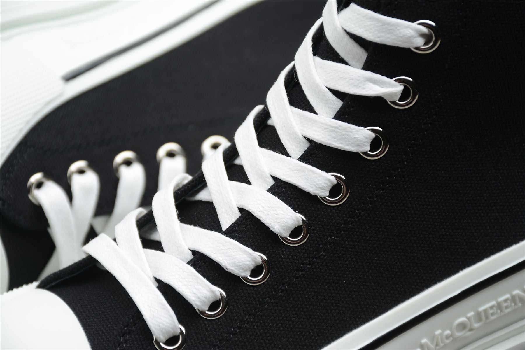 Alexander McQueen Tread Slick Boots 'Black White' - Best Reps Website 2025