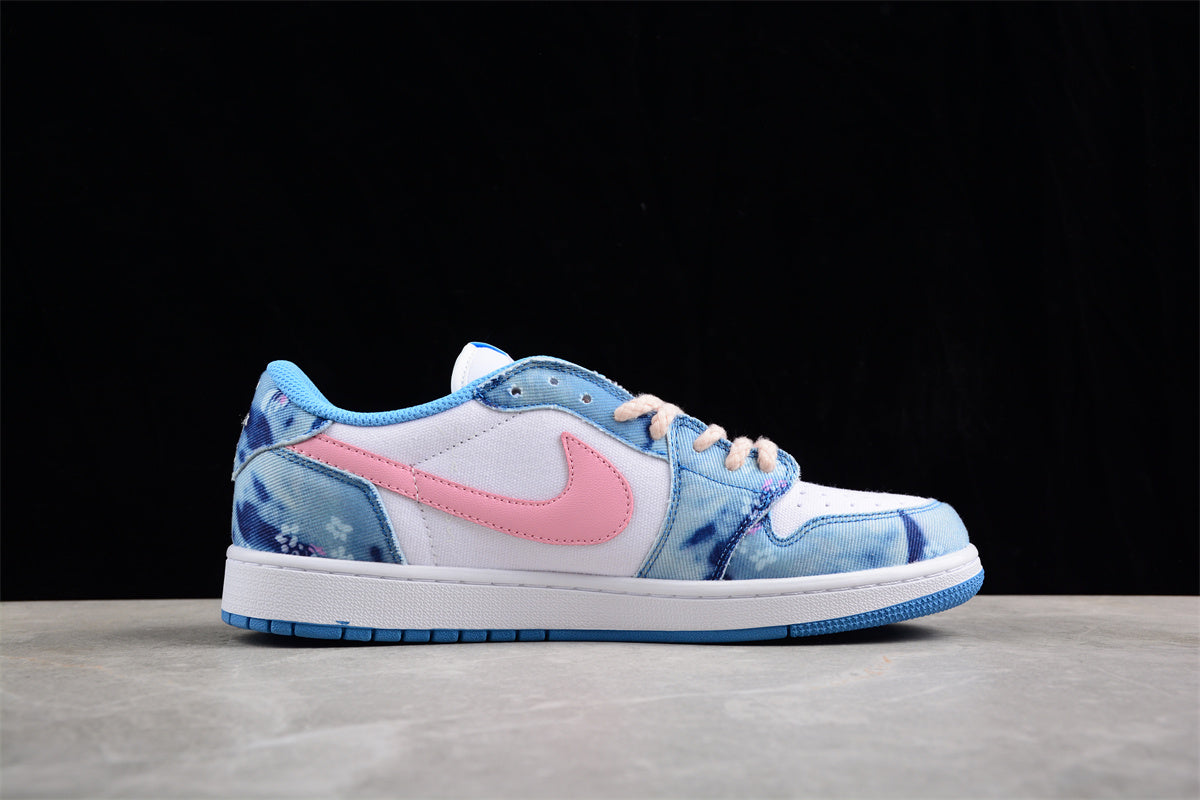 Air Jordan 1 Low SE "Canvas Denim Pink Blue". - Best Reps Website 2025