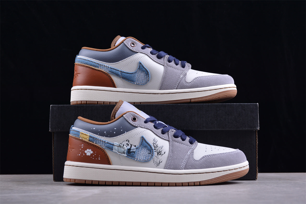 Air Jordan 1 Low SE "Phantom Repaired Denim"