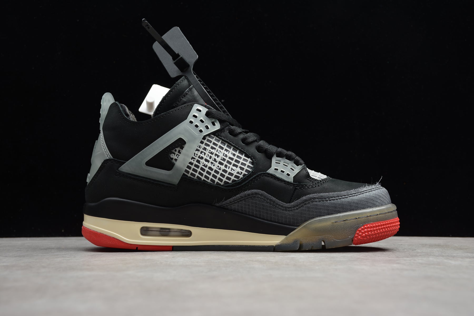 Off-White x Air Jordan 4 “Bred” - Best Reps Website 2025