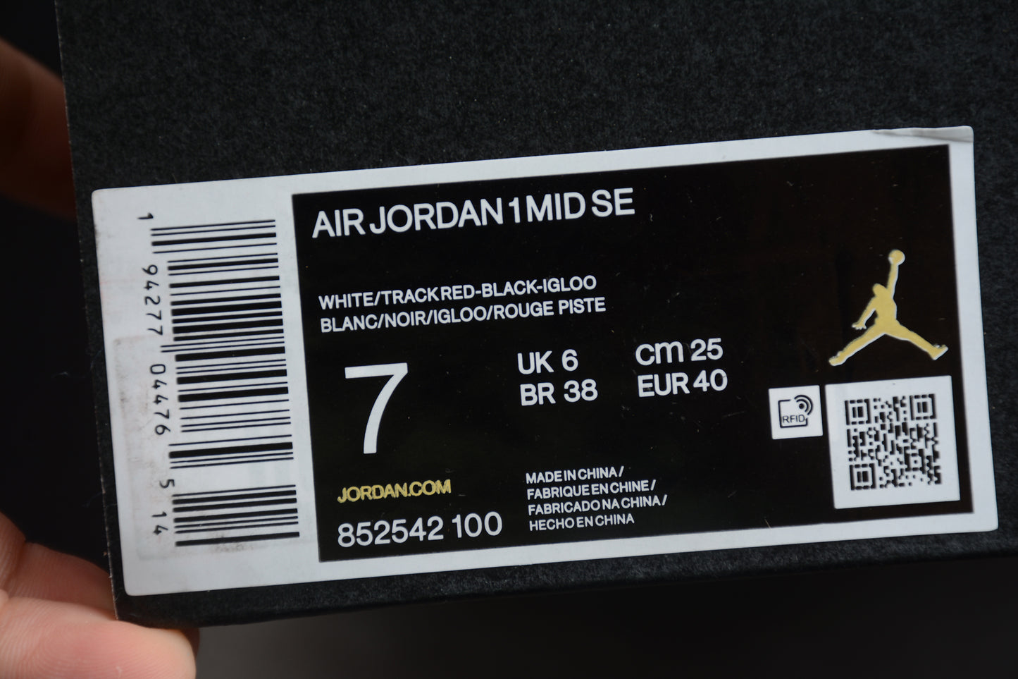 Air Jordan 1 Mid SE "Union Black Toe" - Best Reps Website 2025