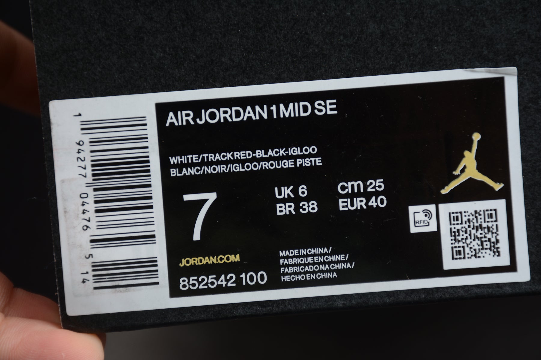 Air Jordan 1 Mid SE "Union Black Toe" - Best Reps Website 2025