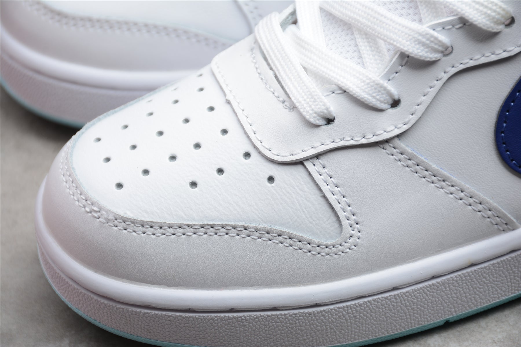 Nike Court Borough Low 2 GS "White Navy"