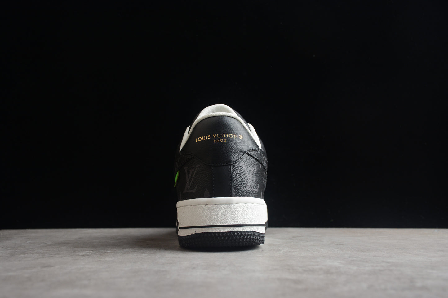 LV x Nike Air Force 1 Sneaker Black/White