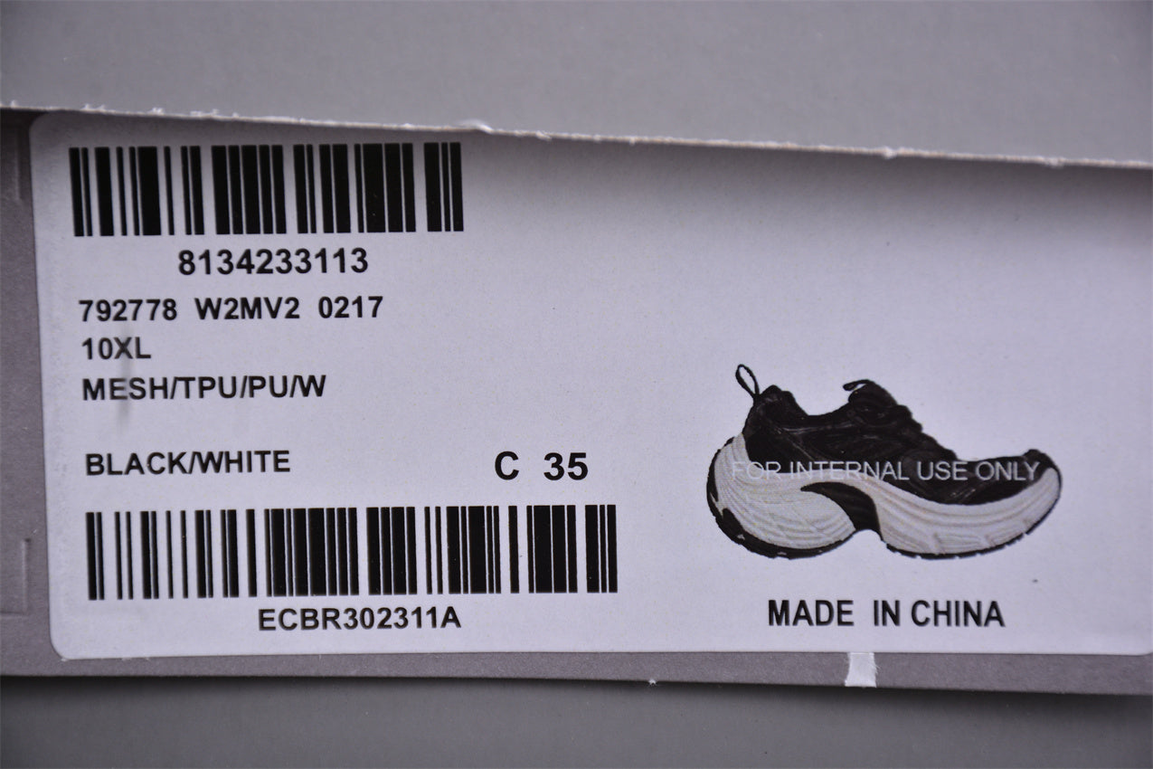 Balenciaga 10XL Sneakers in Black/White - Best Reps Website 2025