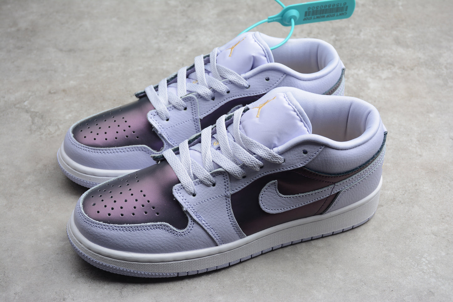 Air Jordan 1 Low GS "Oxygen Purple"