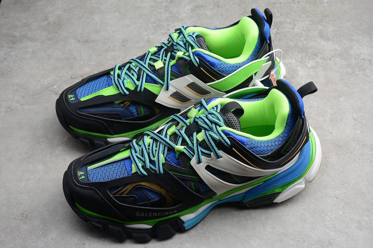 Balenciaga Track Sneaker 'Black Blue' - Best Reps Website 2025