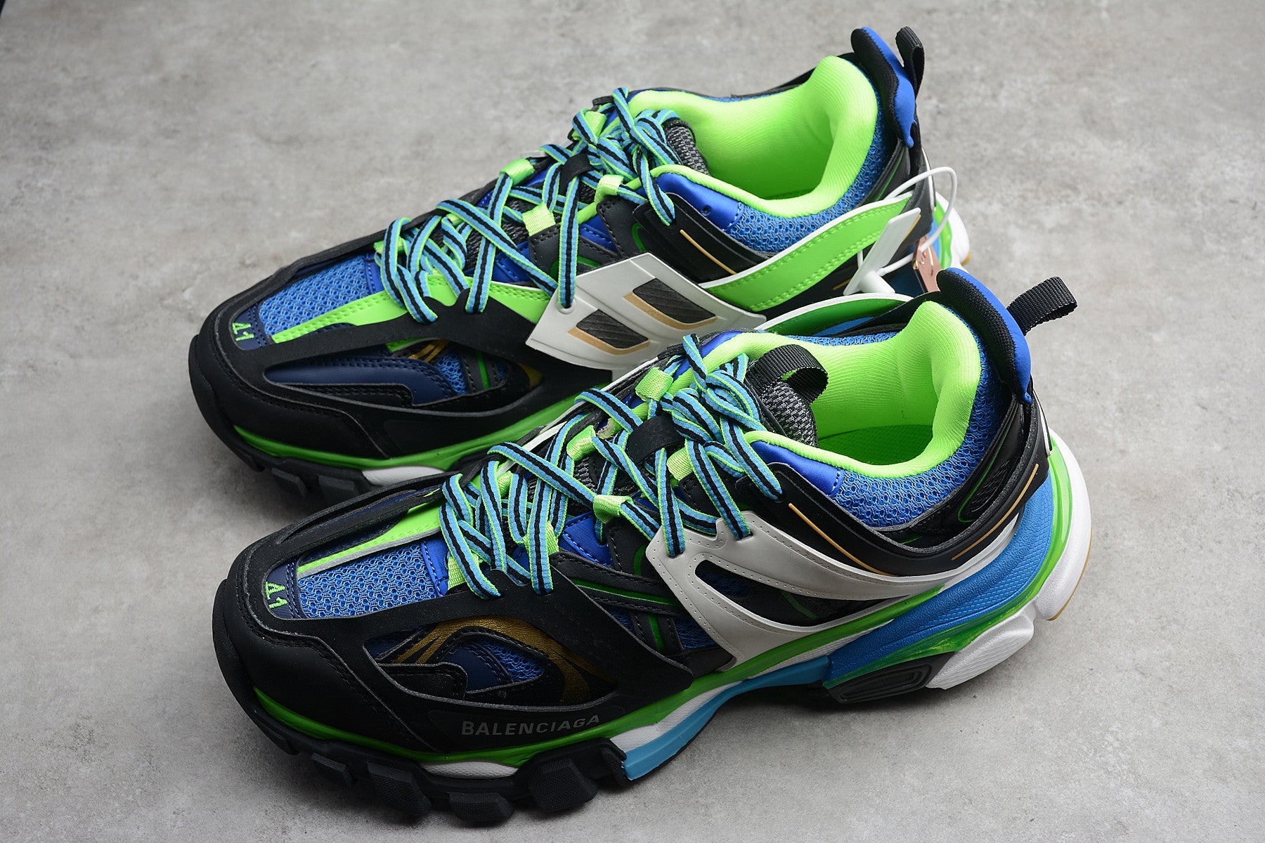 Balenciaga Track Sneaker 'Black Blue' - Best Reps Website 2025