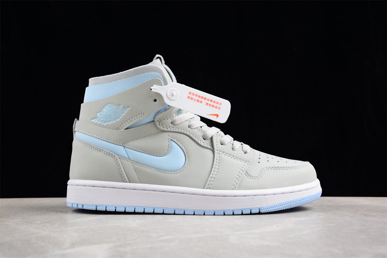Nike Air Jordan 1 High Comfort ‘Grey Light Blue’ - Best Reps Website 2025