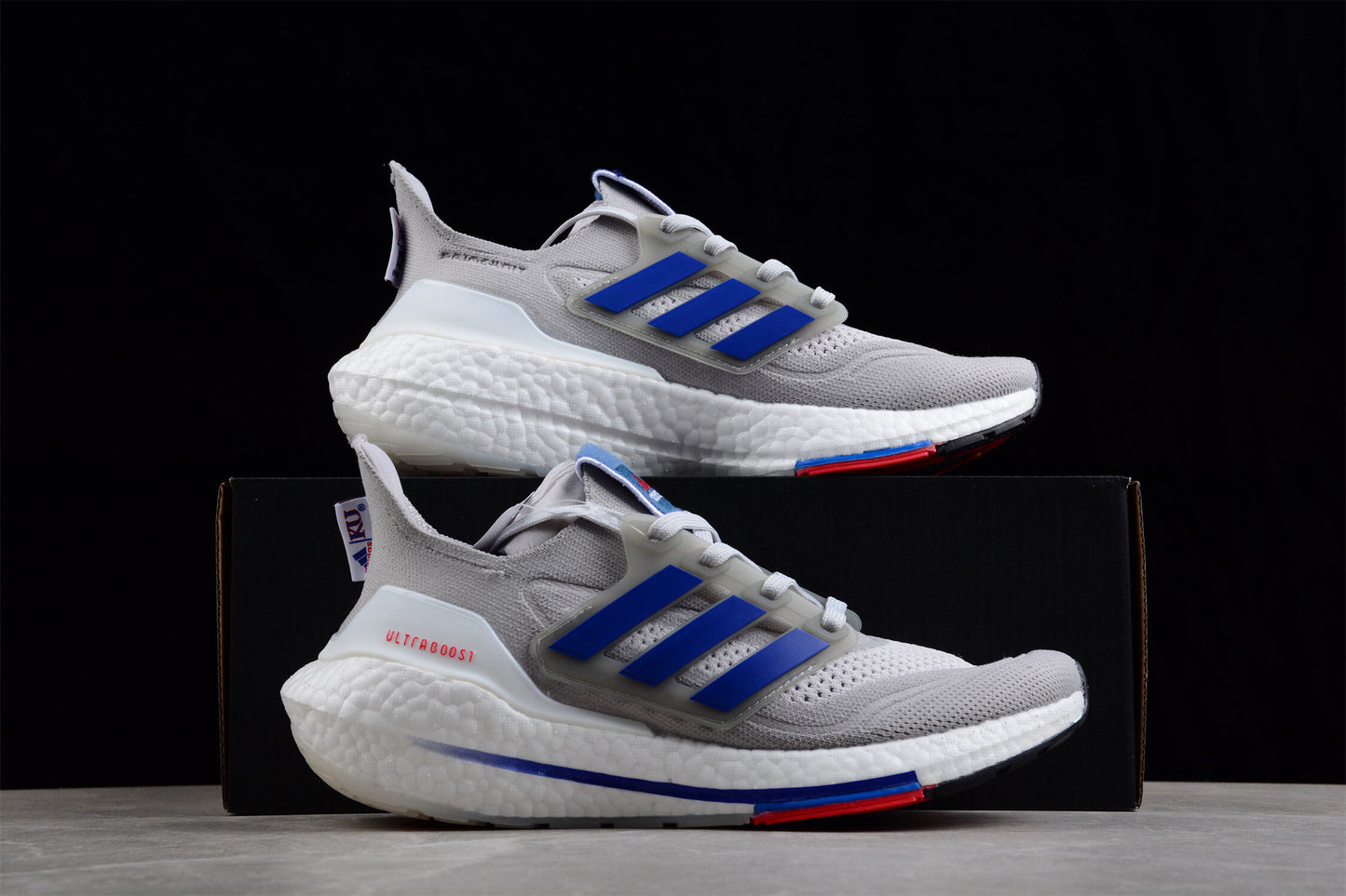 Adidas UltraBoost 21 'NCAA Pack - Kansas' Unisex Sneaker