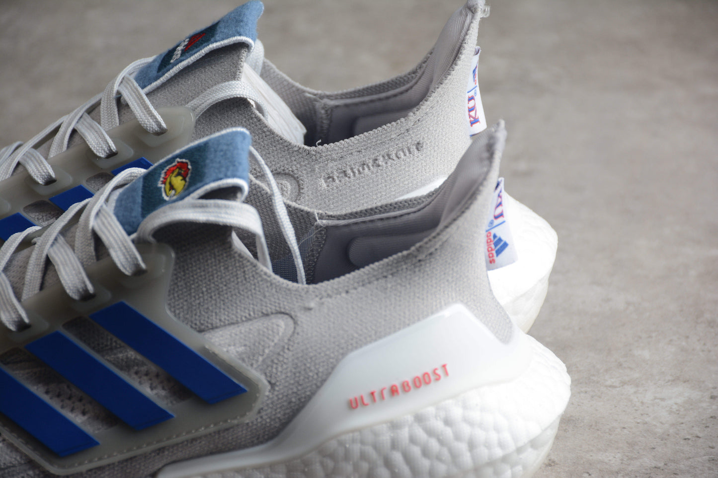 Adidas UltraBoost 21 'NCAA Pack - Kansas' Unisex Sneaker