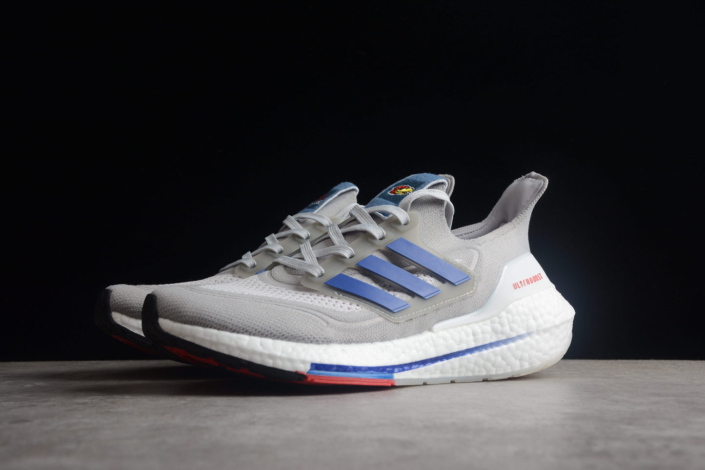 Adidas UltraBoost 21 'NCAA Pack - Kansas' Unisex Sneaker
