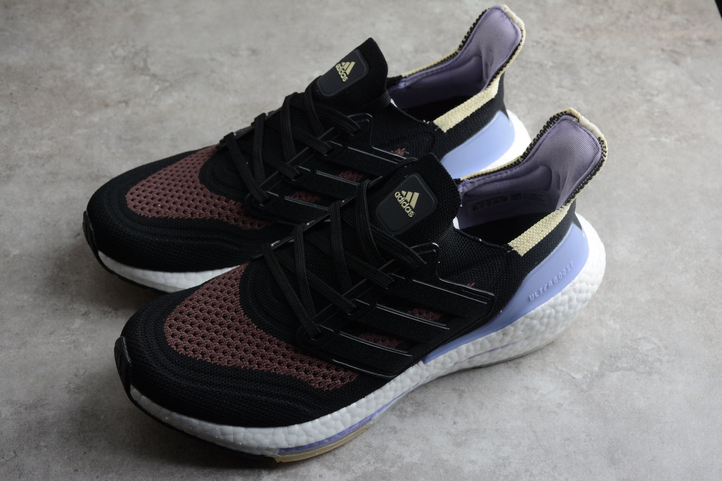  adidas UltraBoost 2021 Core Black/Violet Tone 