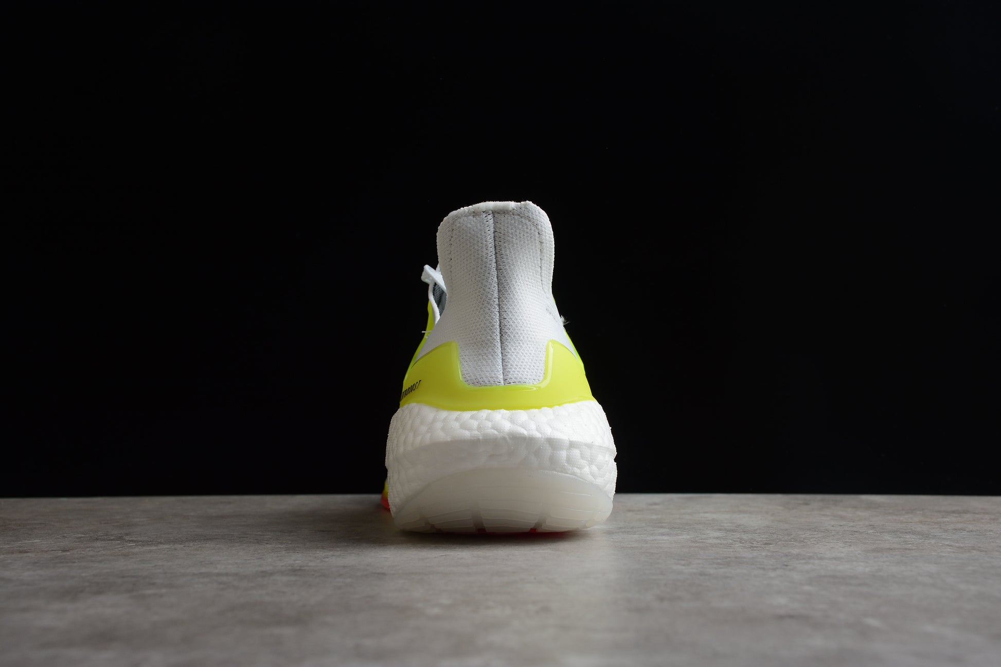 adidas UltraBoost 21 White Solar Yellow