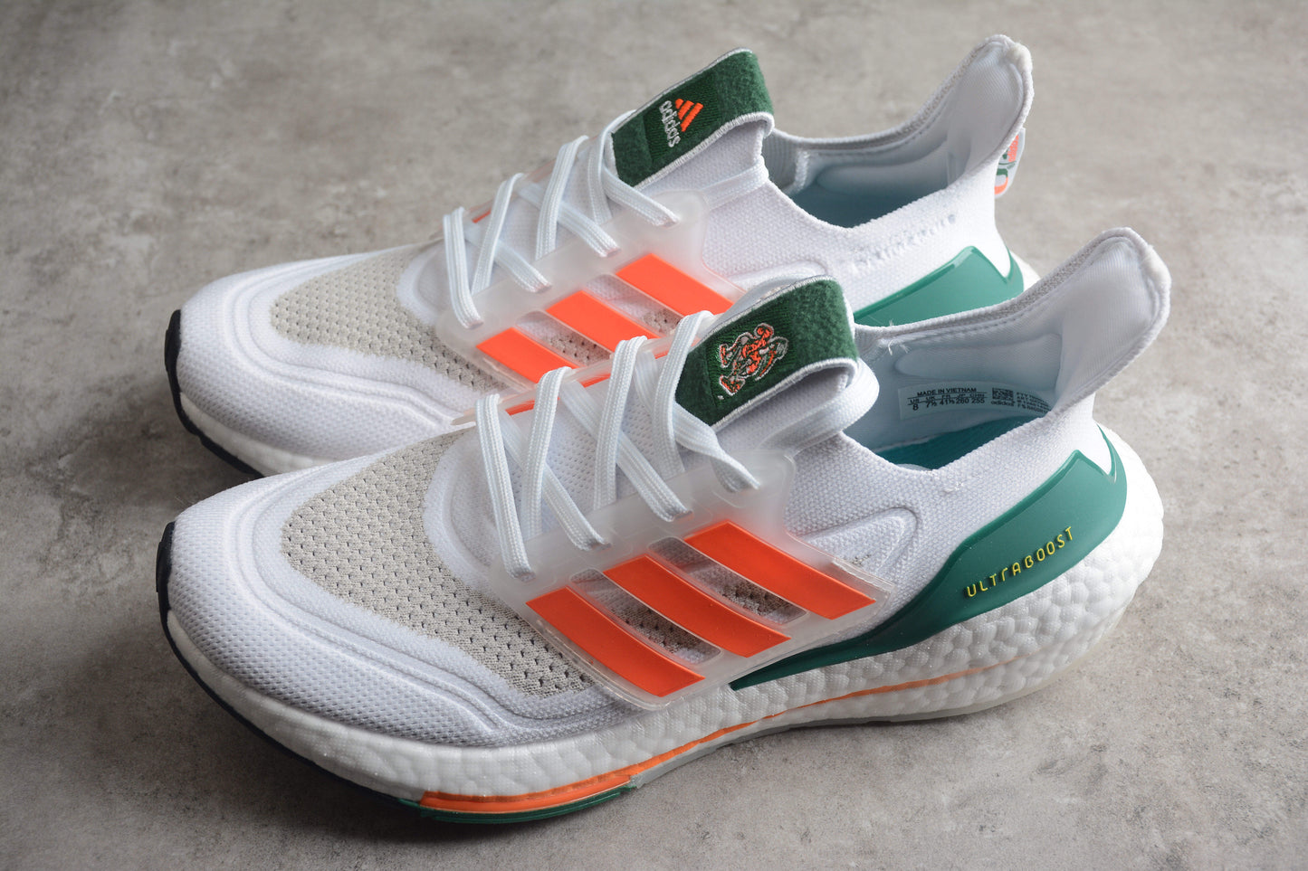 adidas UltraBoost 21 ‘Miami Orange Stripes’