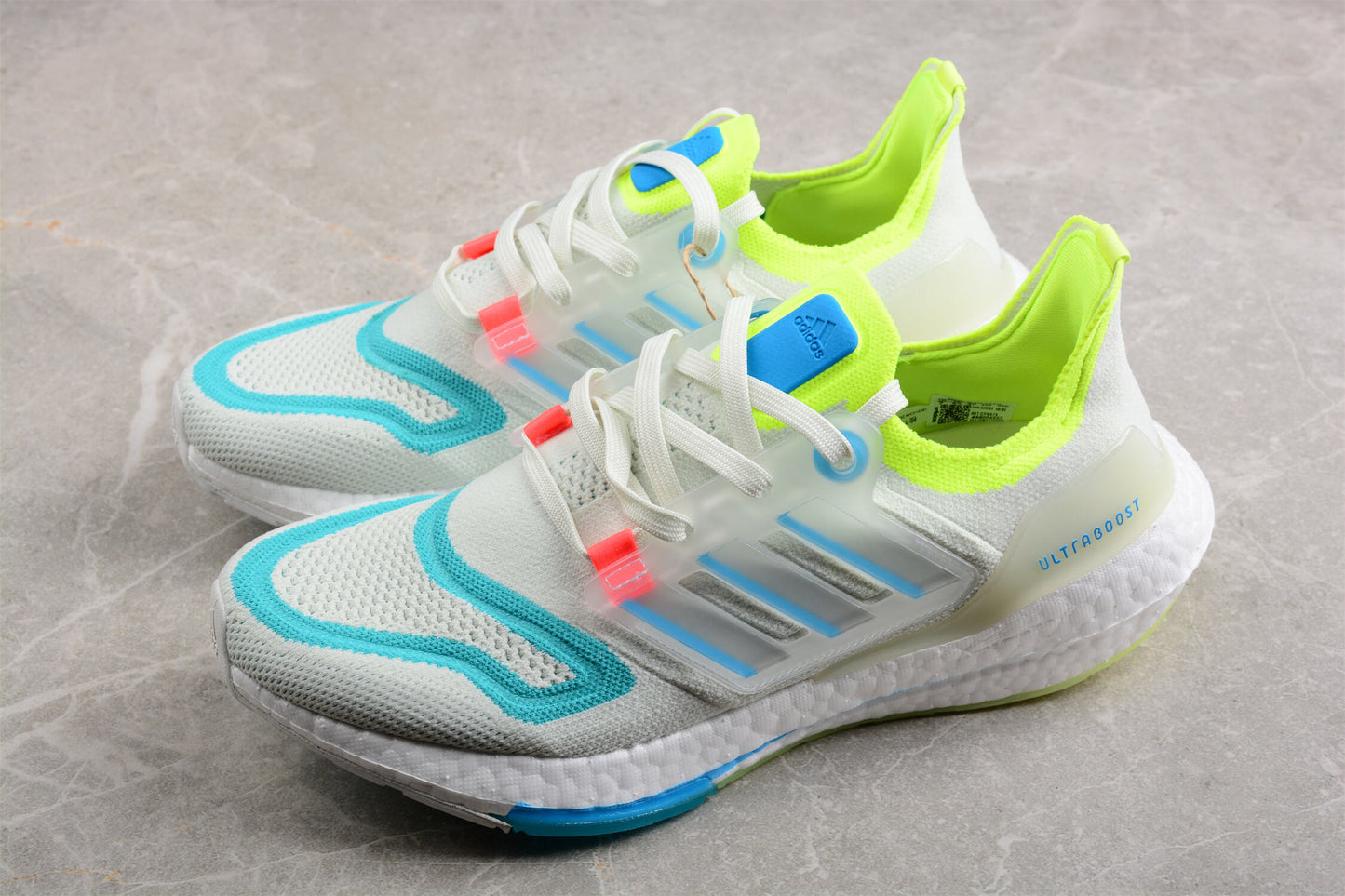 adidas UltraBoost 22 Nature ‘White Sky Rush Mint’