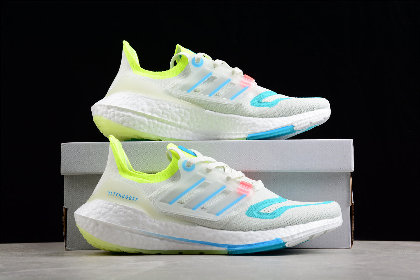 adidas UltraBoost 22 Nature ‘White Sky Rush Mint’