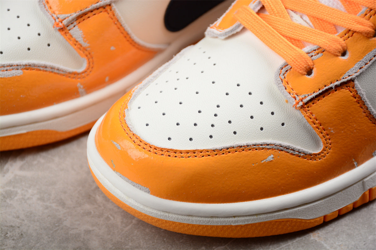 Nike Dunk Low "Wear and Tear" Orange