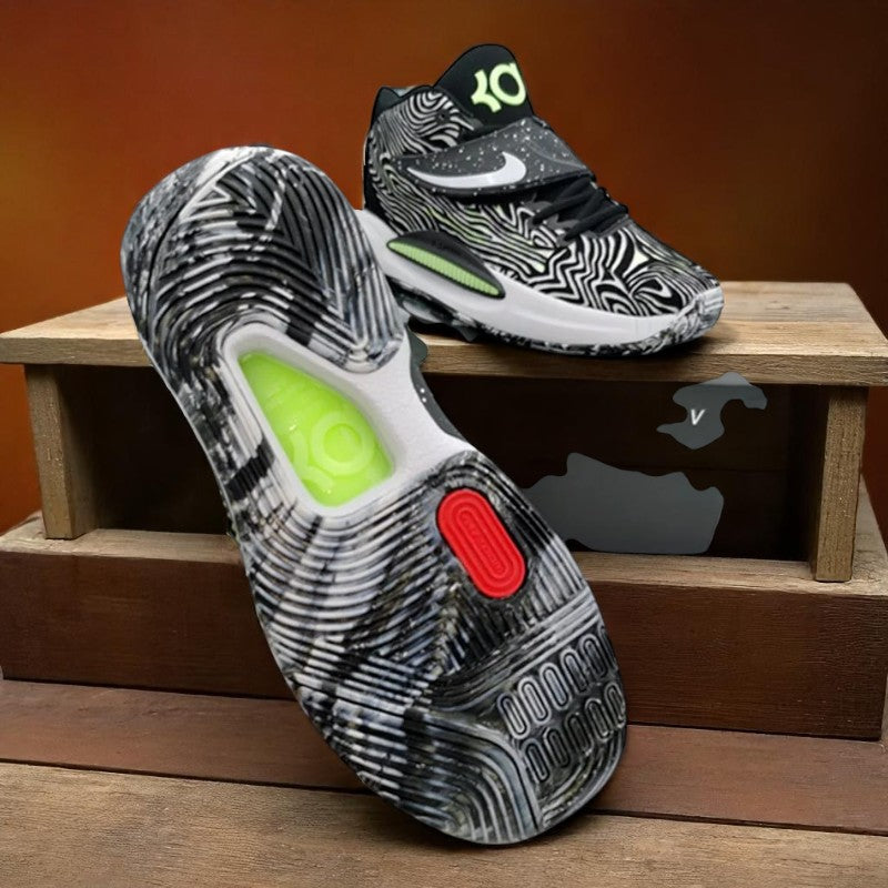Nike KD 14 x Black Lime Glow - Best Reps Website 2025