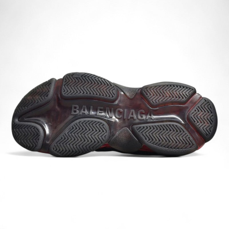 Balenciaga Triple S Clear Sole Black Red - Best Reps Website 2025