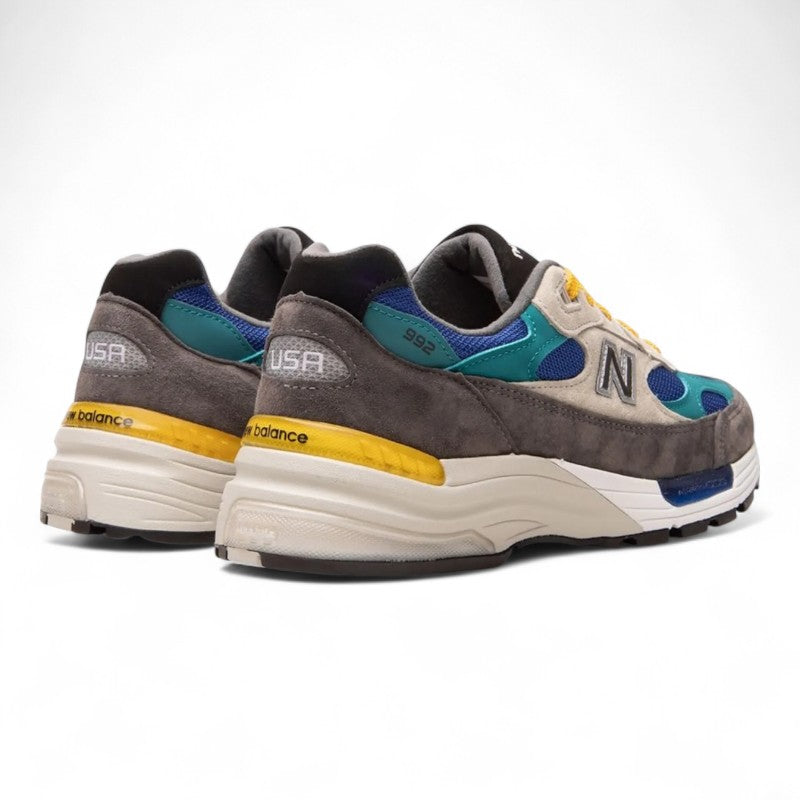 New Balance 992 "Grey/Blue/Teal/Yellow"