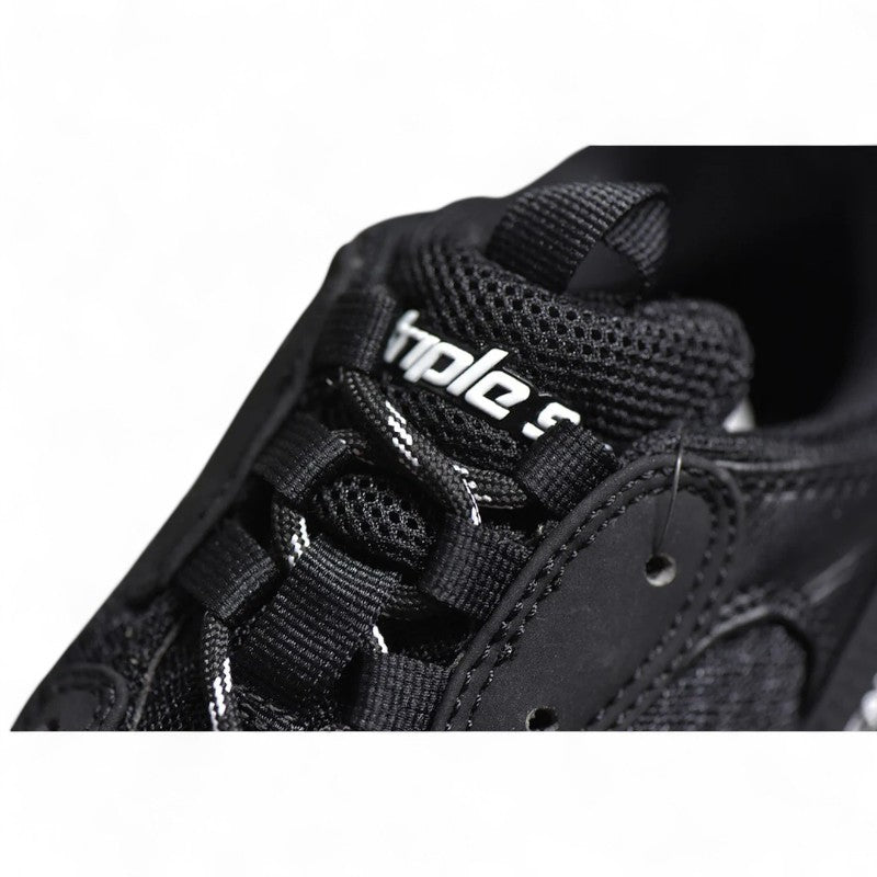 Balenciaga Triple S Clear Sole Black Red - Best Reps Website 2025