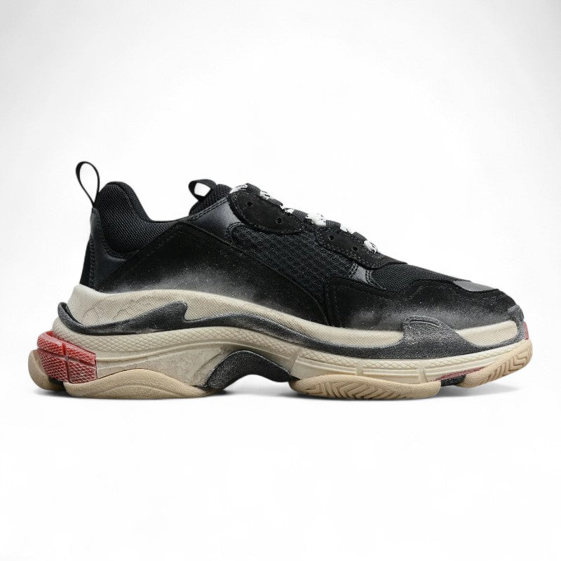 Balenciaga Triple S Black White Red - Best Reps Website 2025