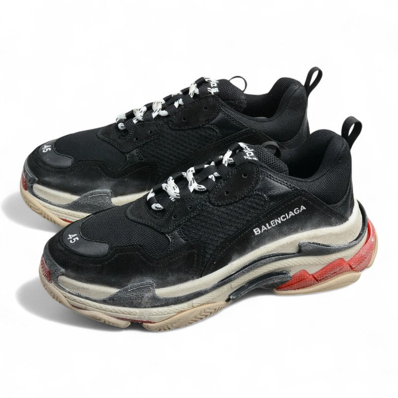 Balenciaga Triple S Black White Red - Best Reps Website 2025