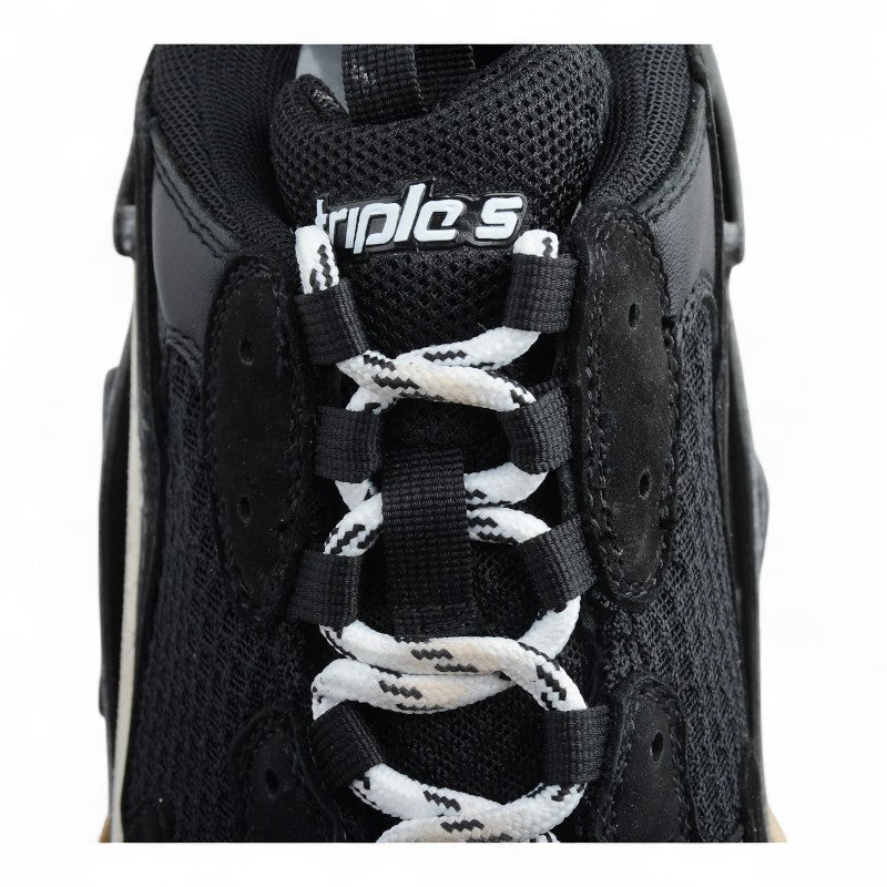 Balenciaga Triple S Black White Red - Best Reps Website 2025