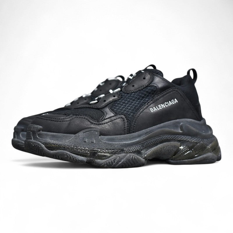 Balenciaga Triple S Clear Sole Black - Best Reps Website 2025