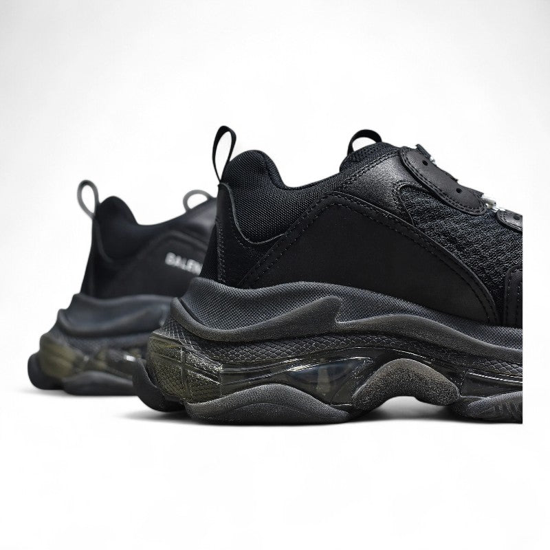 Balenciaga Triple S Clear Sole Black - Best Reps Website 2025