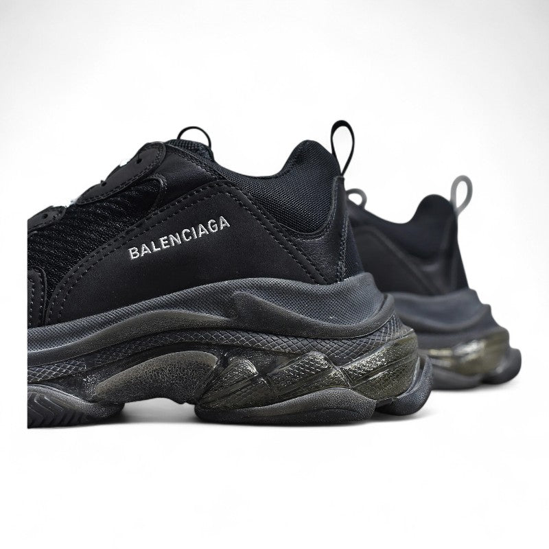 Balenciaga Triple S Clear Sole Black - Best Reps Website 2025