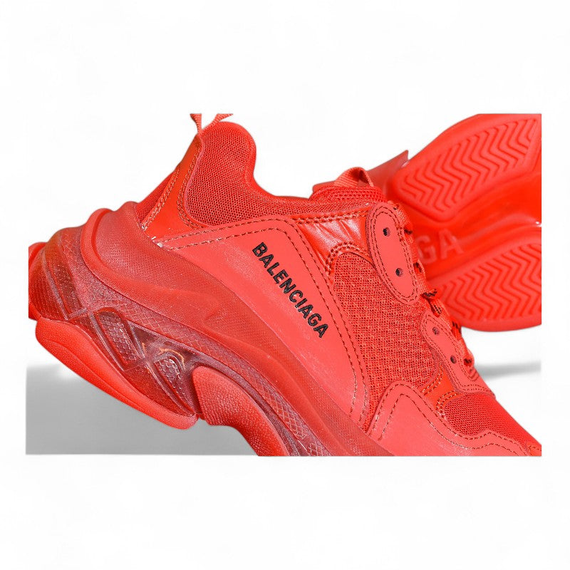Balenciaga Triple S Clear Sole Red - Best Reps Website 2025