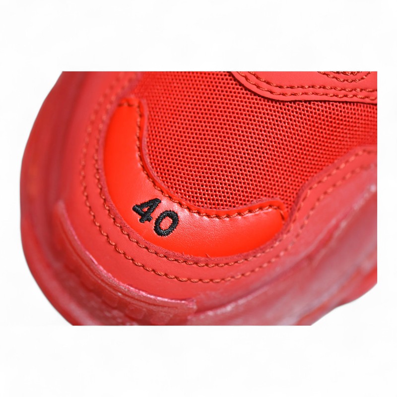 Balenciaga Triple S Clear Sole Red - Best Reps Website 2025