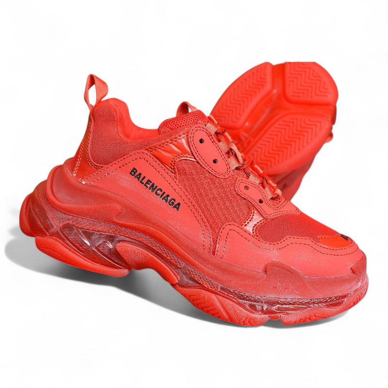 Balenciaga Triple S Clear Sole Red - Best Reps Website 2025
