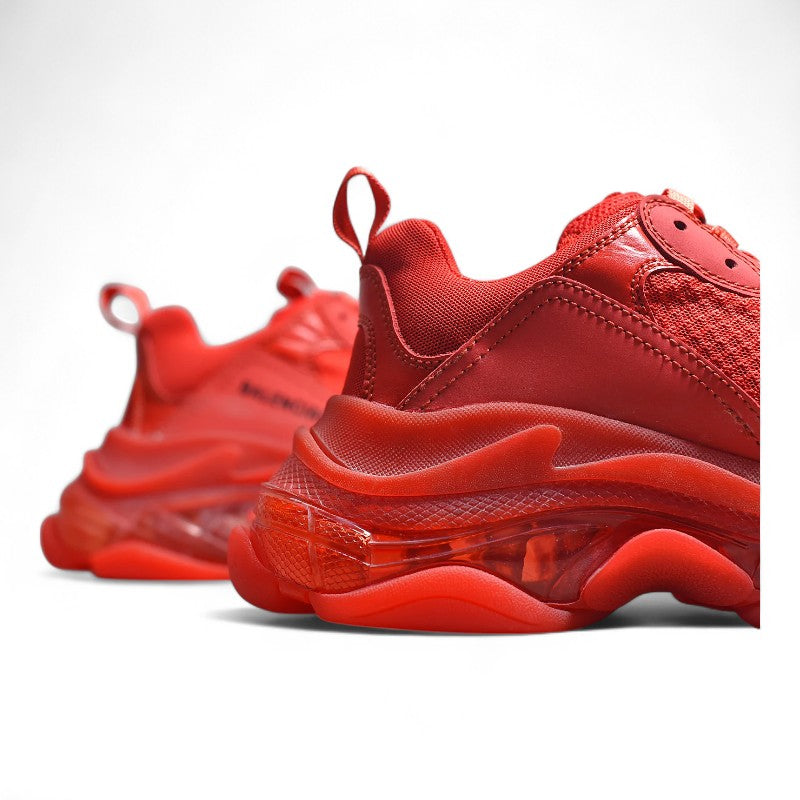 Balenciaga Triple S Clear Sole Red - Best Reps Website 2025