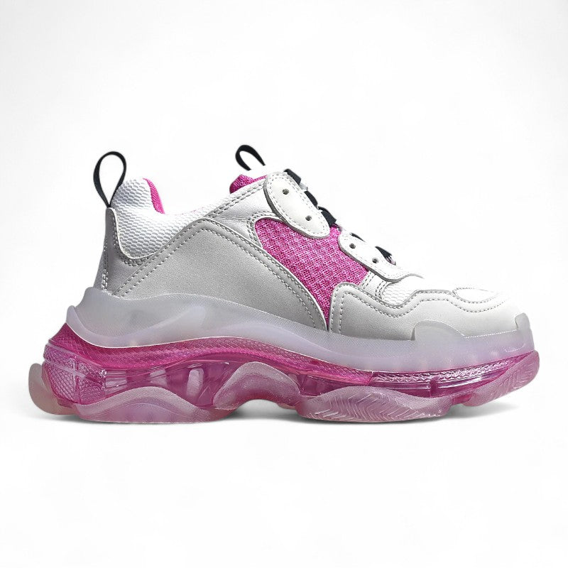 Balenciaga Triple S Clear Sole White Pink - Best Reps Website 2025