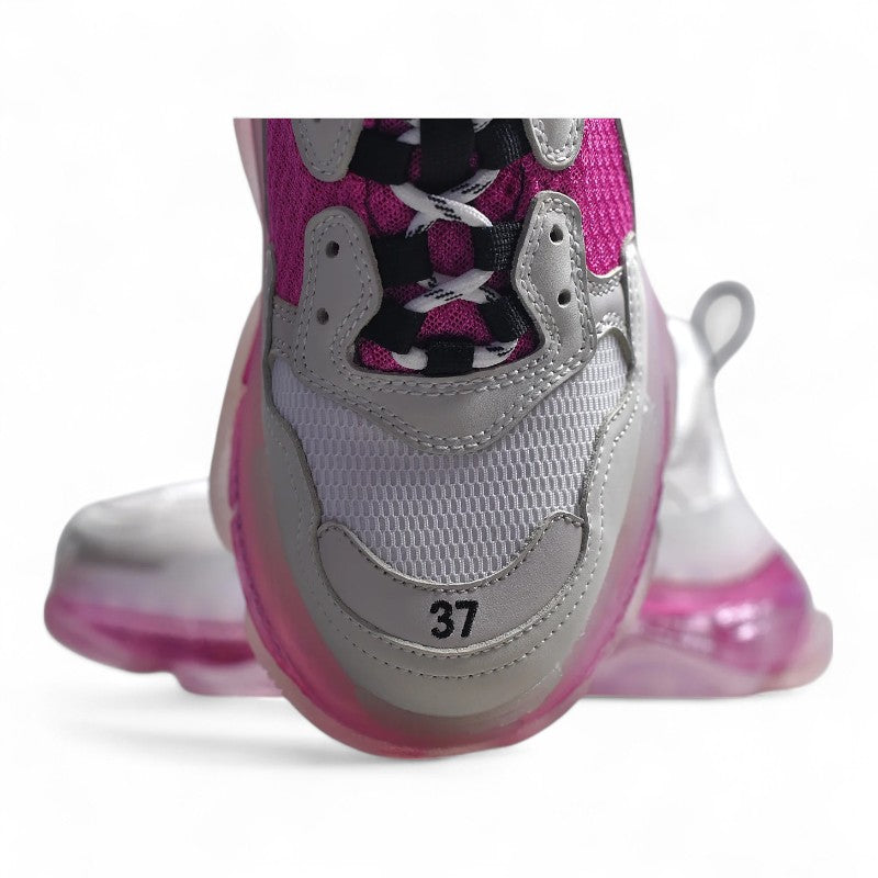 Balenciaga Triple S Clear Sole White Pink - Best Reps Website 2025