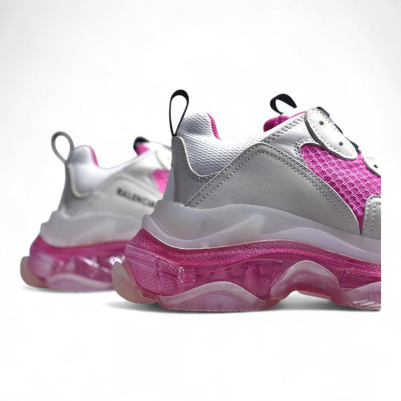 Balenciaga Triple S Clear Sole White Pink - Best Reps Website 2025