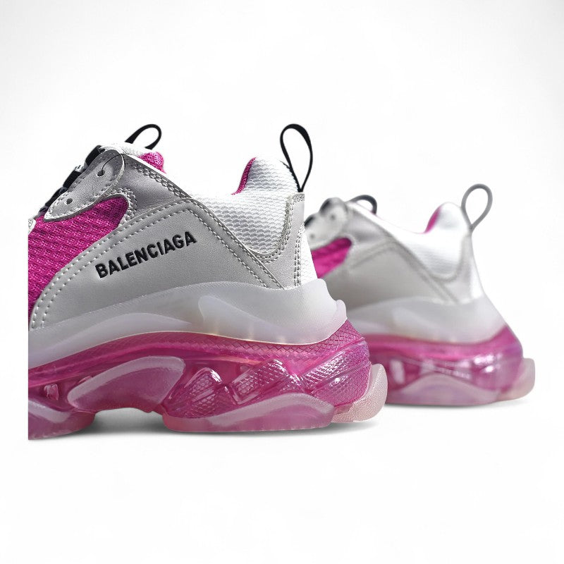 Balenciaga Triple S Clear Sole White Pink - Best Reps Website 2025