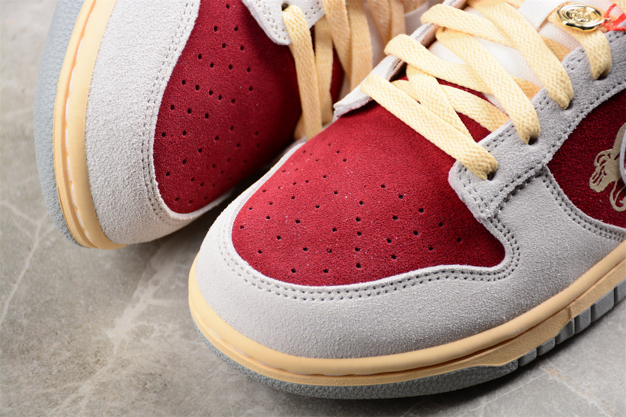 Nike Dunk Low "Year of the Dragon" Grey Red