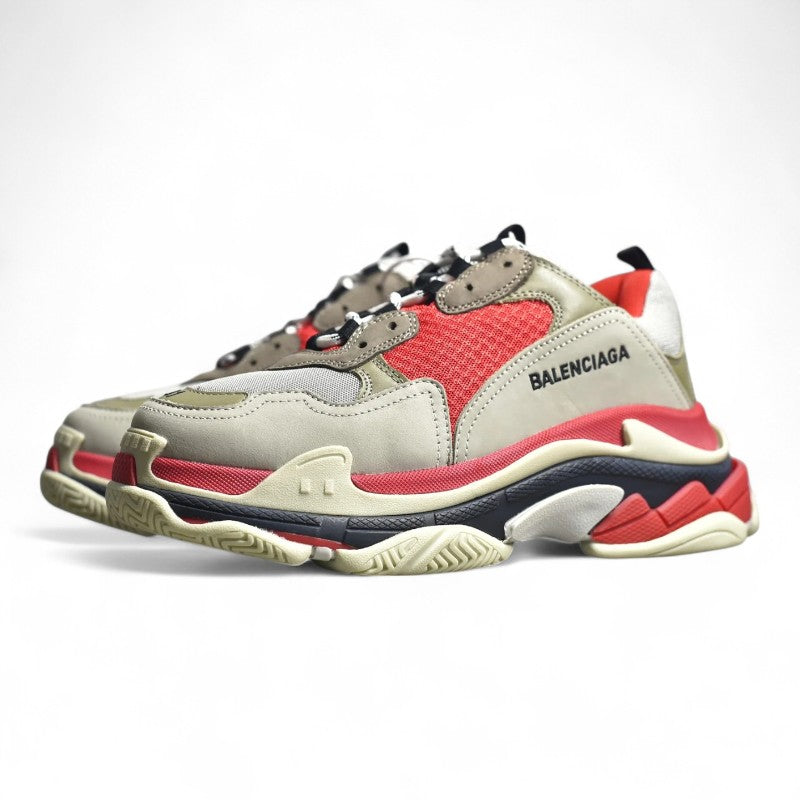 Balenciaga Triple S Red/Grey