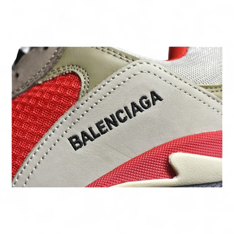 Balenciaga Triple S Red/Grey - Best Reps Website 2025
