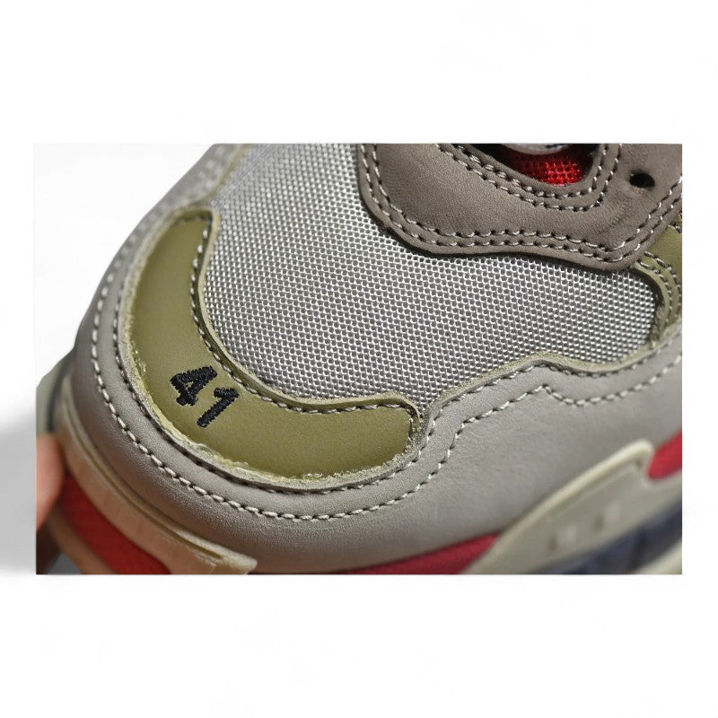 Balenciaga Triple S Red/Grey - Best Reps Website 2025