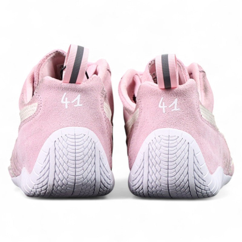 Balenciaga Speedcat Suede in Pink/White